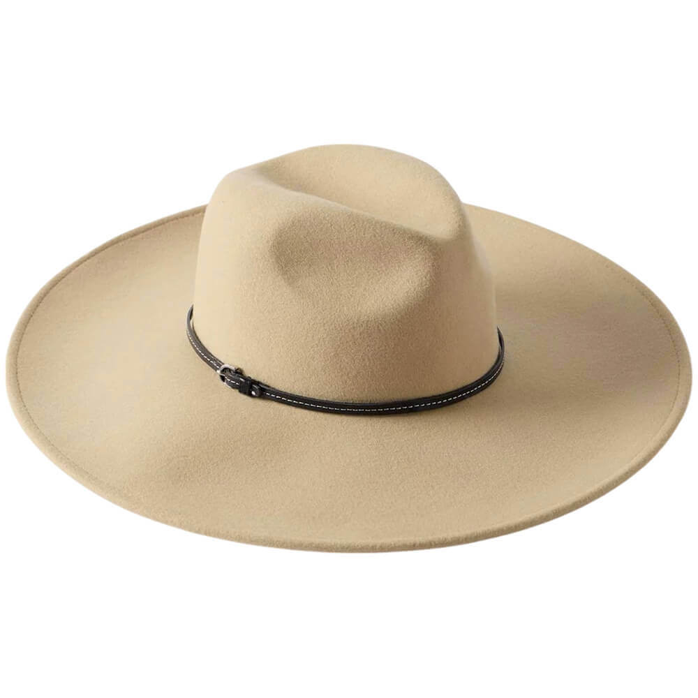 Mint Velvet Neutral Cowboy Fedora Hat